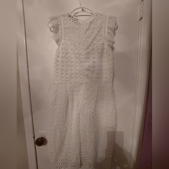 Never Worn Large CBR White Eyelet Sundress - Picture 2 of 2
